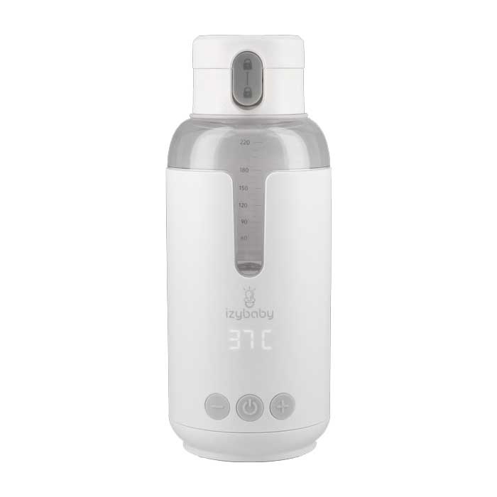Izybaby Nomad Draagbare Flessenwarmer - USB Oplaadbaar, Instelbare Temperatuur, Voor Onderweg